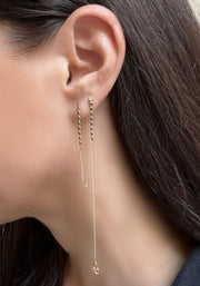 Ciro Earring - 24k Gold Plated Dangle Earring